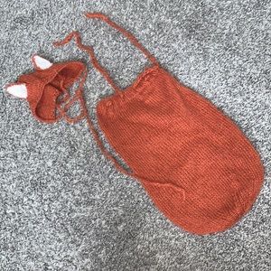 Fox newborn outfit